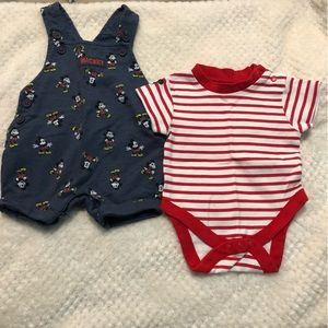 Matching set romper style
